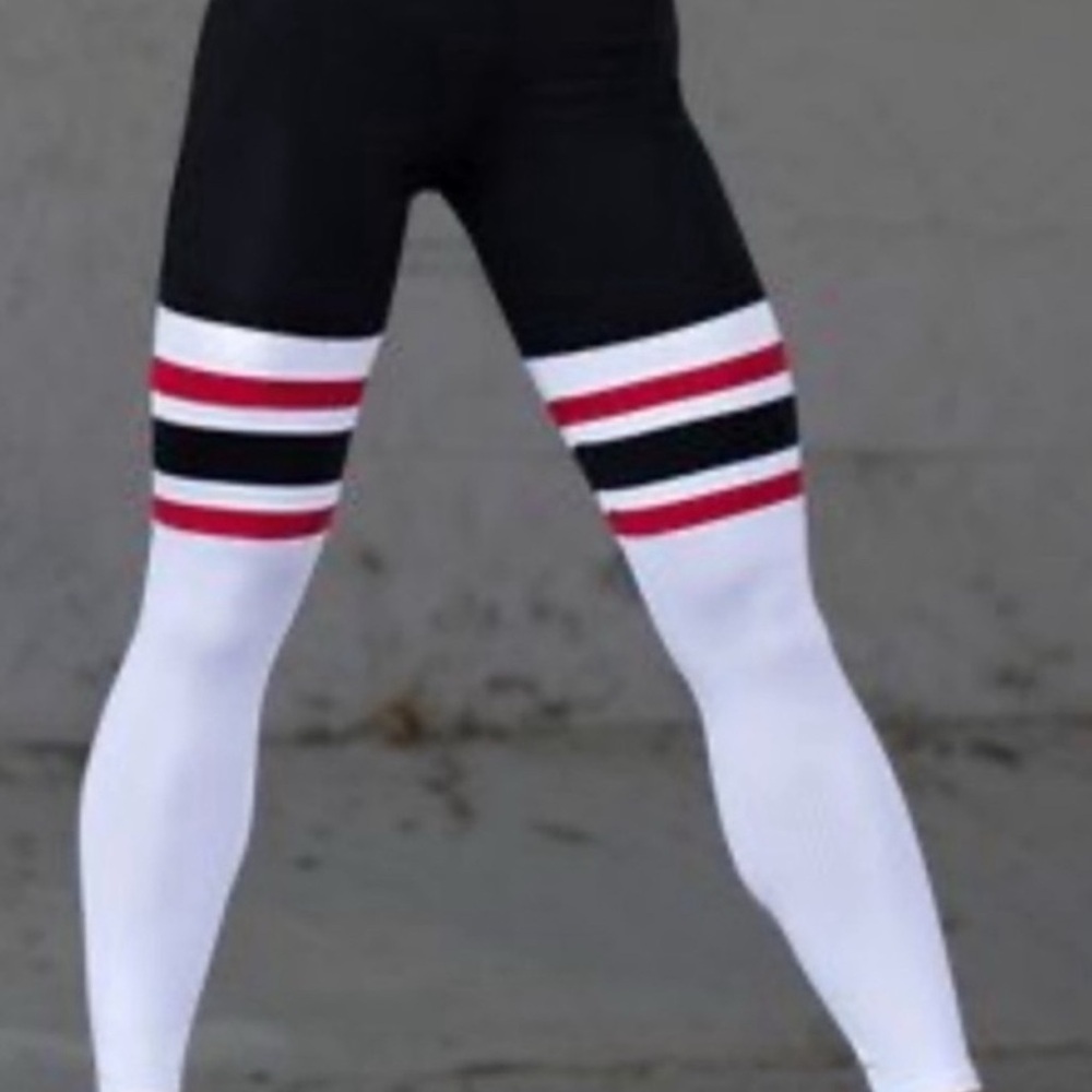 Bombshell Sportswear Black and White Leggings